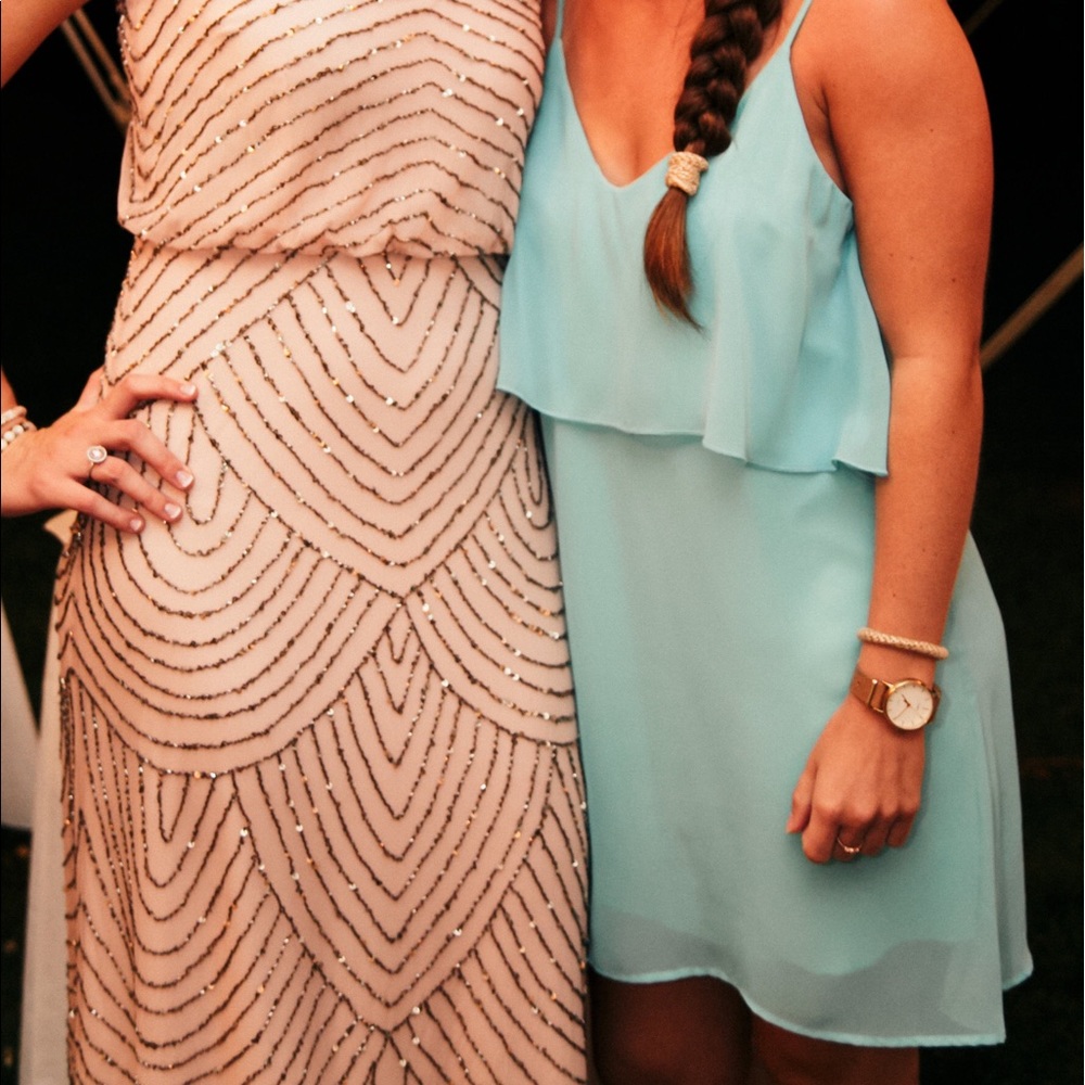 Turquoise dress